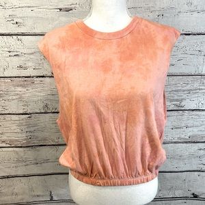 CELEBRITY PINK Tie Dye Pink Sleeveless Top-XL